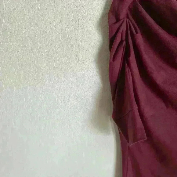 Free People Beach Free-est Modern Exaggerated Neckline Twist Draped Dress XS - Picture 9 of 10